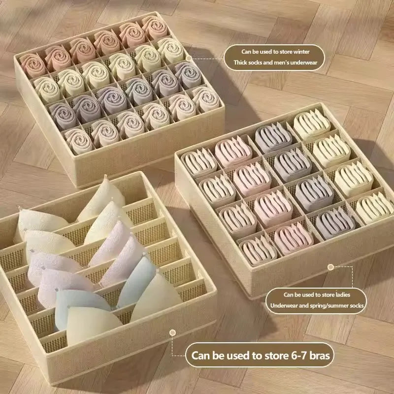 Underwear Drawer Organizer Box for Closet