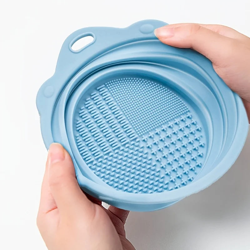 Makeup Brush Cleaner Bowl Tool Set