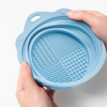 Makeup Brush Cleaner Bowl Tool Set