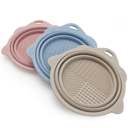 Makeup Brush Cleaner Bowl Tool Set