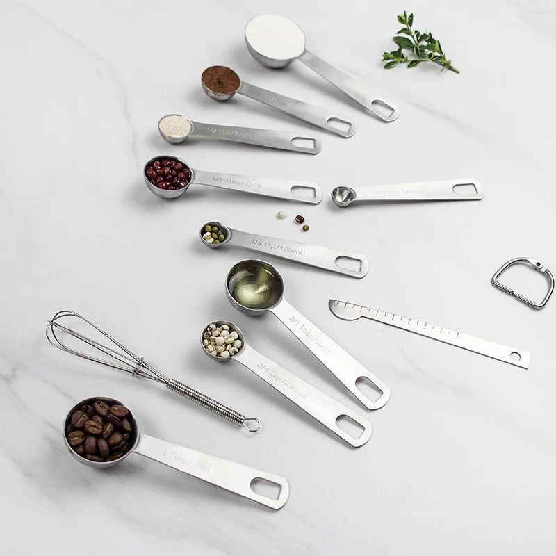 Premium Stainless Steel Measuring Spoon Set
