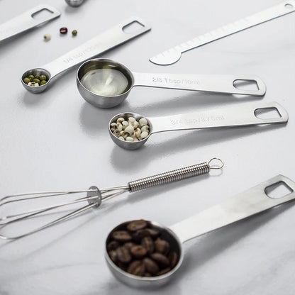 Premium Stainless Steel Measuring Spoon Set