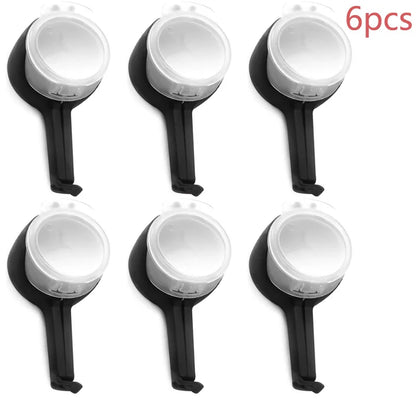 Food Bag Sealing Clips with Pour Spout