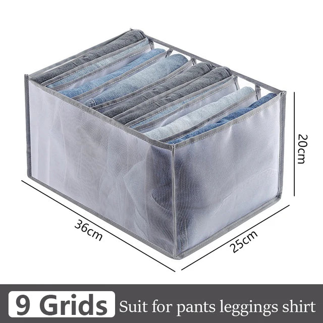 Jeans Storage Organizer Box for Closet