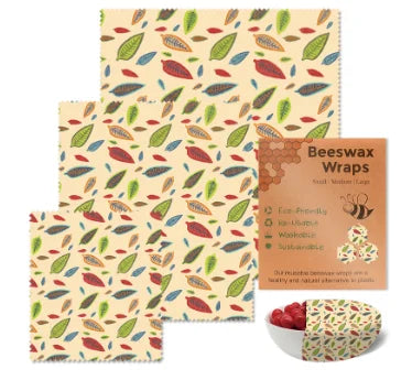 Reusable Beeswax Food Wrap Roll