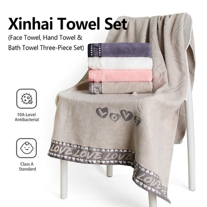 Luxury Bamboo Fiber Towel Set