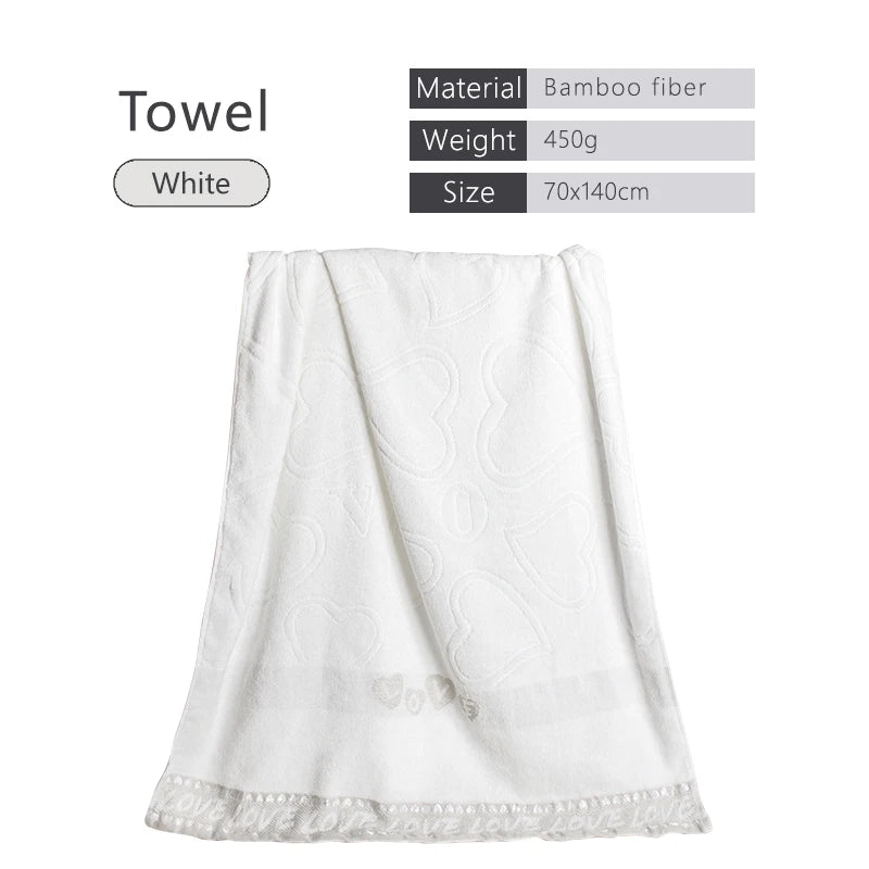 Luxury Bamboo Fiber Towel Set