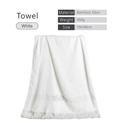 Luxury Bamboo Fiber Towel Set