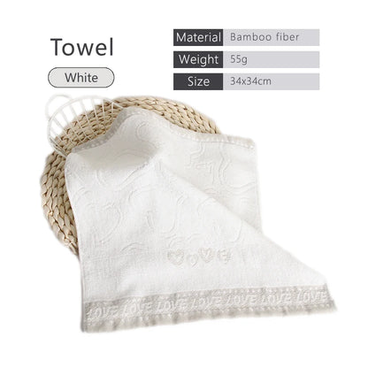 Luxury Bamboo Fiber Towel Set