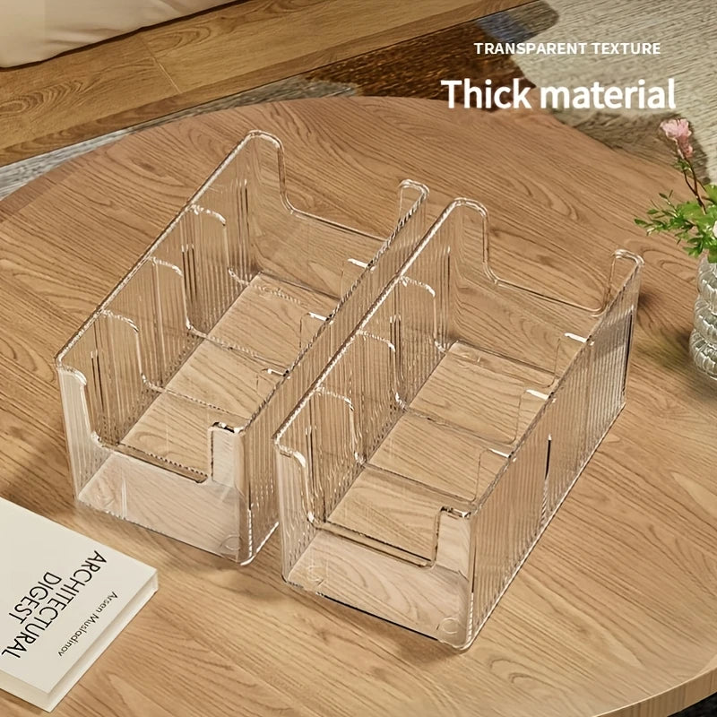 4-Compartment Transparent Medicine Storage Box