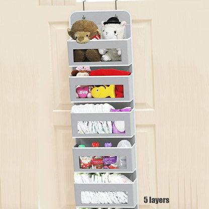 Multi-Pocket Hanging Wall Mount Organizer