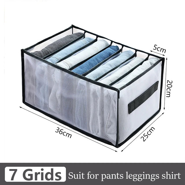 Jeans Storage Organizer Box for Closet