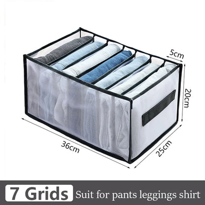Jeans Storage Organizer Box for Closet