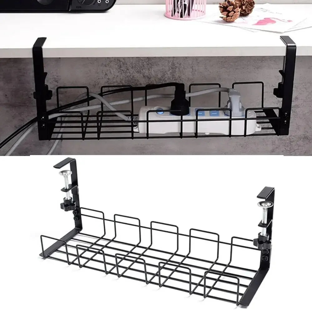 Under Desk Cable Management Tray