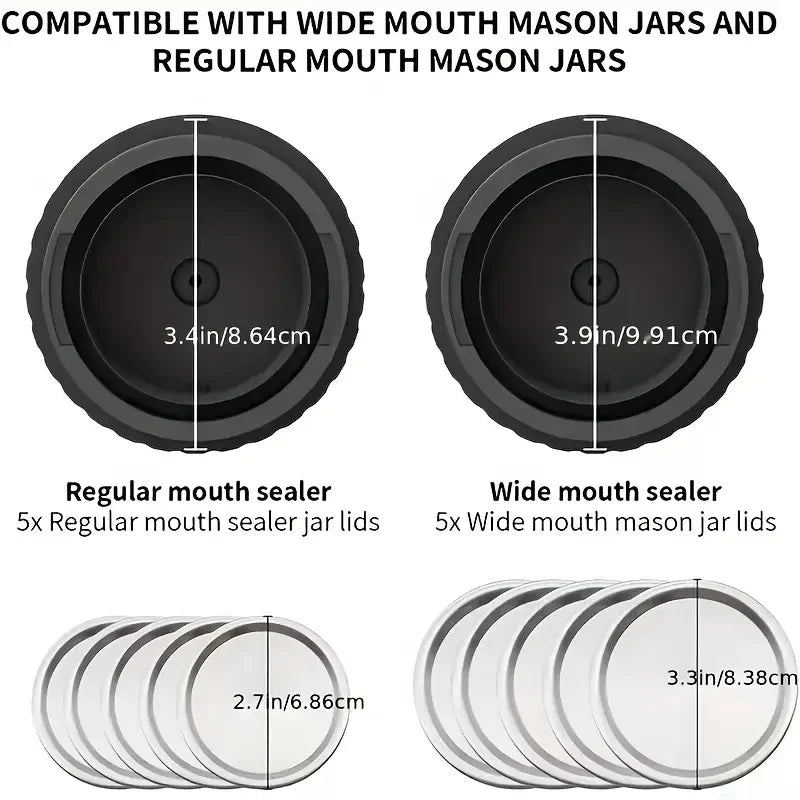 Automatic Electric Mason Jar Vacuum Sealer