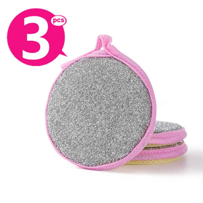 Double-Sided Dishwashing Sponge Set