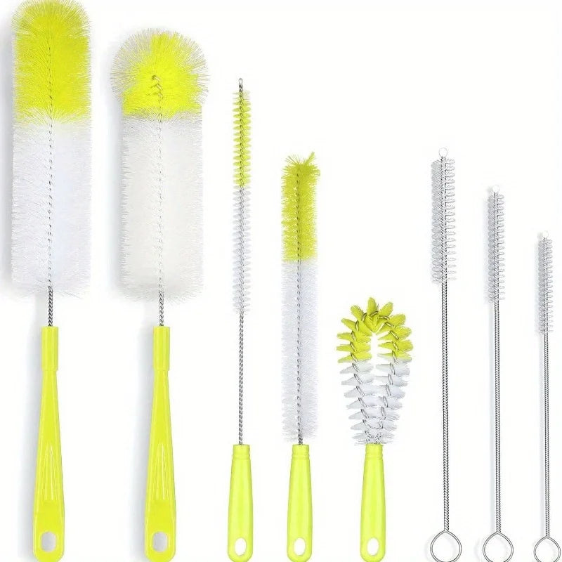 8-Piece Bottle Cleaning Brush Set
