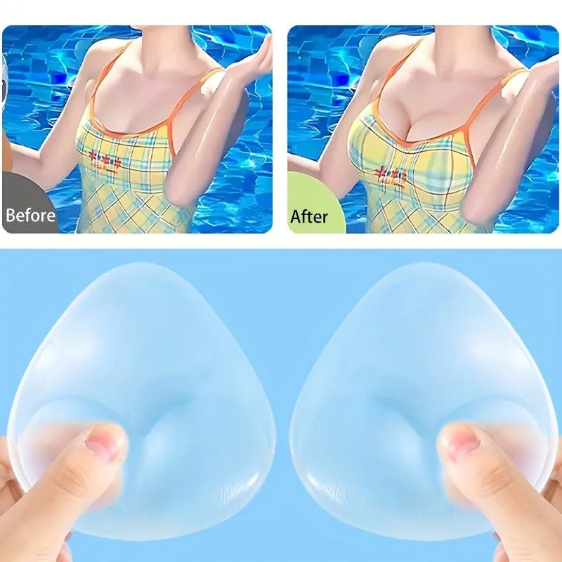 Reusable Silicone Push-Up Bra Pads