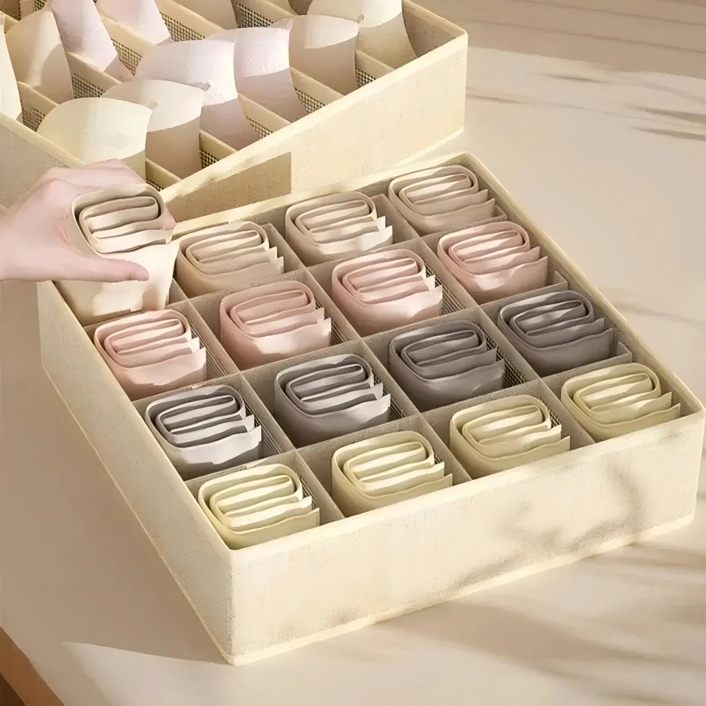 Underwear Drawer Organizer Box for Closet