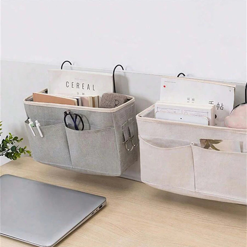 Bedside Hanging Storage Basket Organizer
