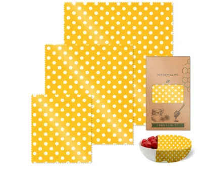 Reusable Beeswax Food Wrap Roll