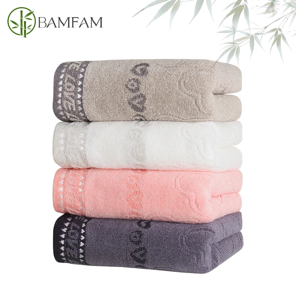 Luxury Bamboo Fiber Towel Set
