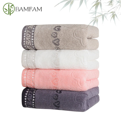 Luxury Bamboo Fiber Towel Set