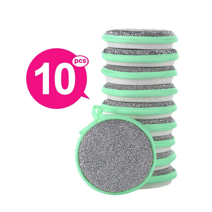 Double-Sided Dishwashing Sponge Set