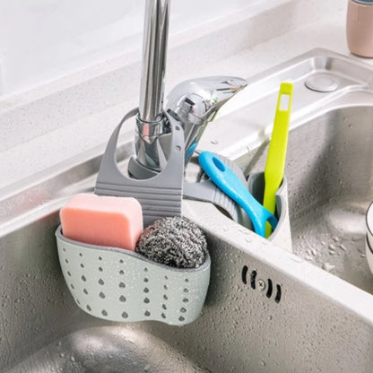 Adjustable Sink Drain & Storage Basket