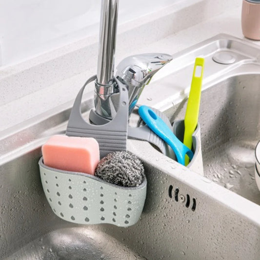 Adjustable Sink Drain & Storage Basket