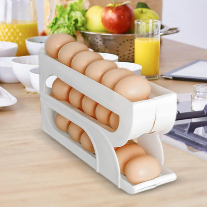 Automatic Rolling Egg Storage Rack