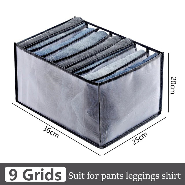 Jeans Storage Organizer Box for Closet
