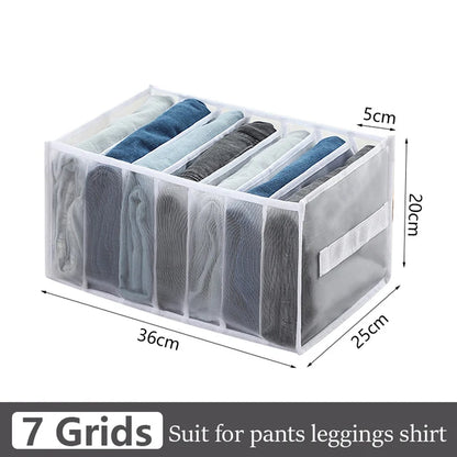 Jeans Storage Organizer Box for Closet