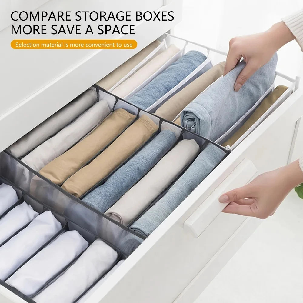 Jeans Storage Organizer Box for Closet