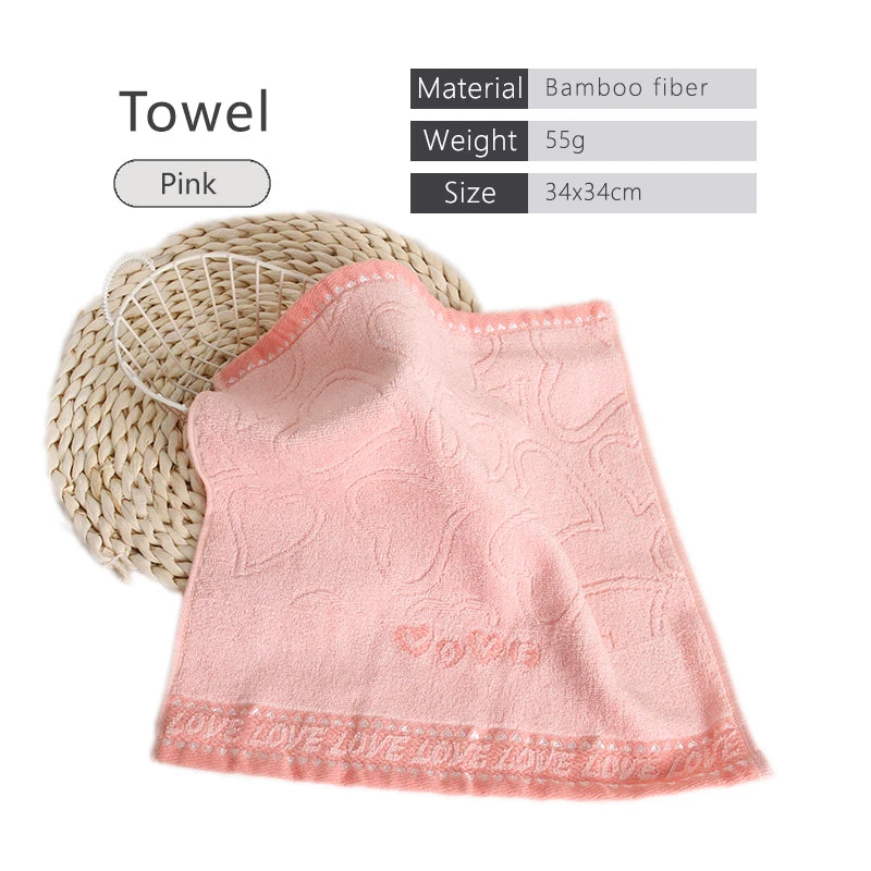 Luxury Bamboo Fiber Towel Set