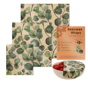Reusable Beeswax Food Wrap Roll