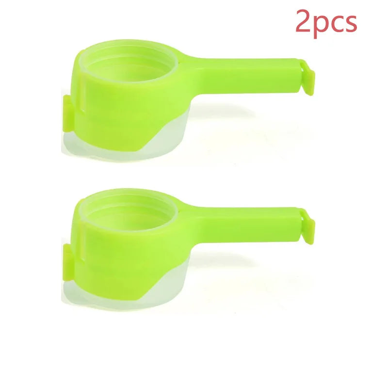 Food Bag Sealing Clips with Pour Spout