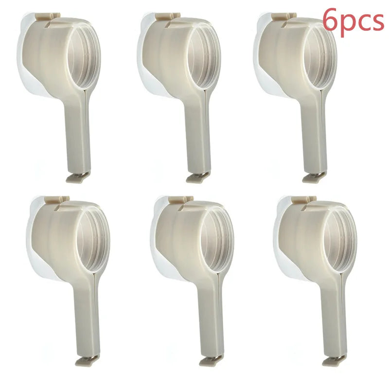 Food Bag Sealing Clips with Pour Spout