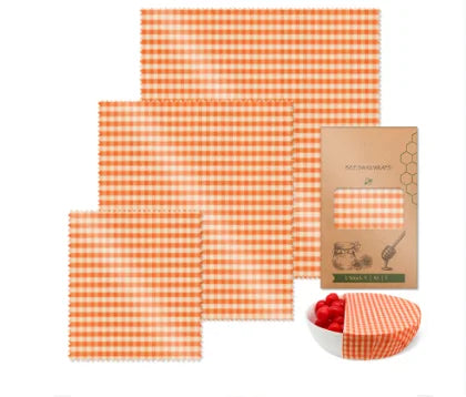 Reusable Beeswax Food Wrap Roll