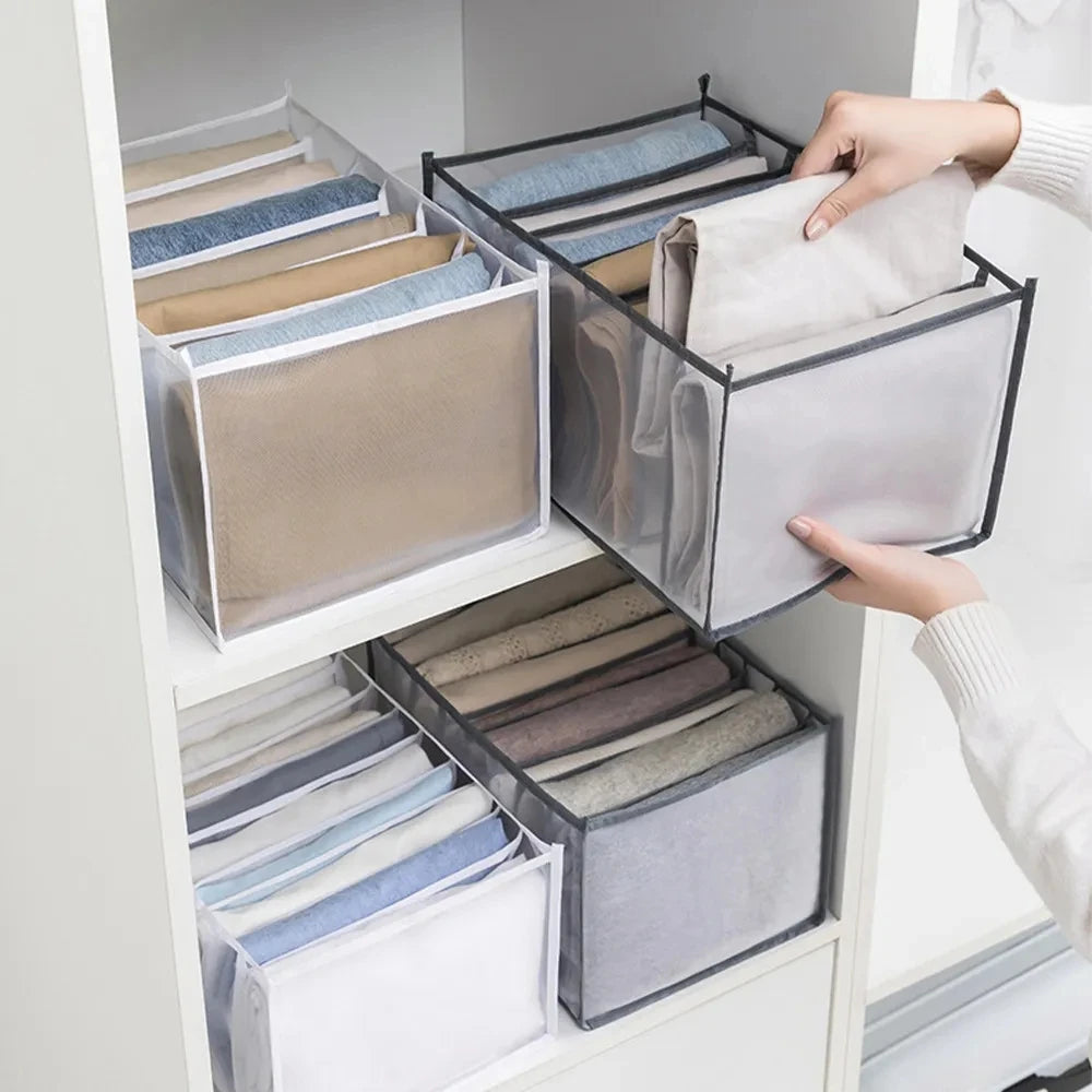 Jeans Storage Organizer Box for Closet