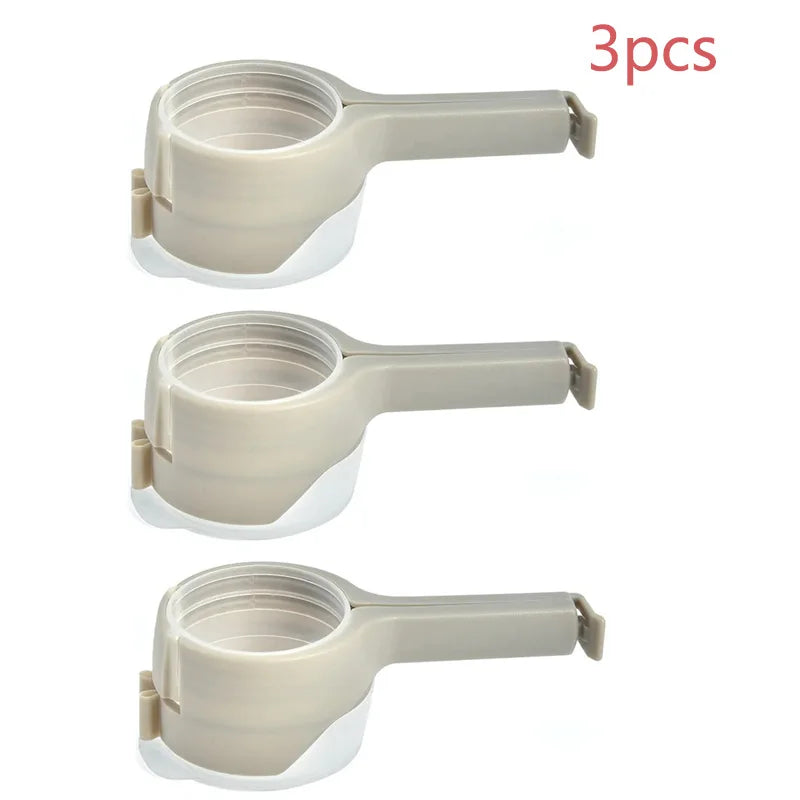 Food Bag Sealing Clips with Pour Spout