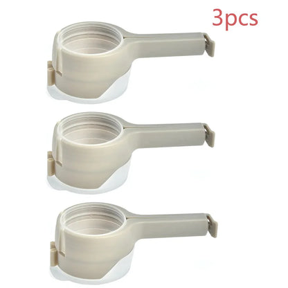 Food Bag Sealing Clips with Pour Spout