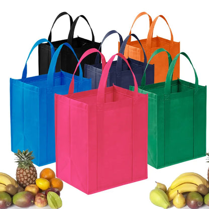 Foldable Reusable Shopping Tote Bag – Large Capacity