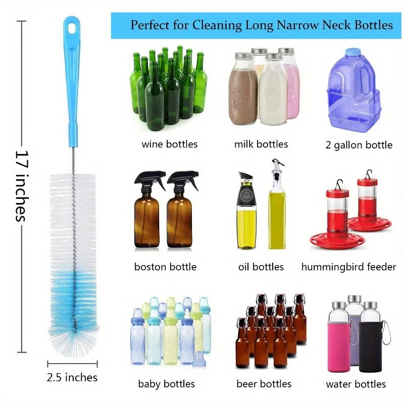 8-Piece Bottle Cleaning Brush Set