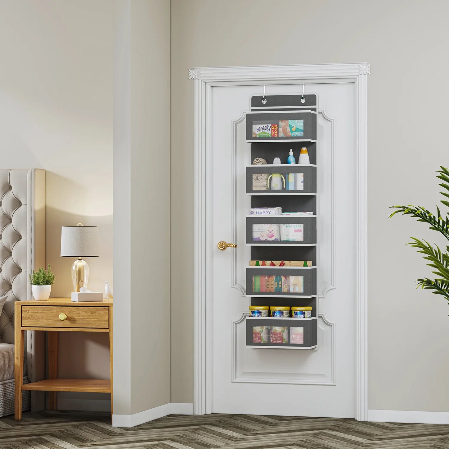 Multi-Pocket Hanging Wall Mount Organizer