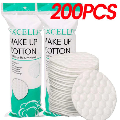 Soft Double-Sided Cotton Makeup Remover Pads