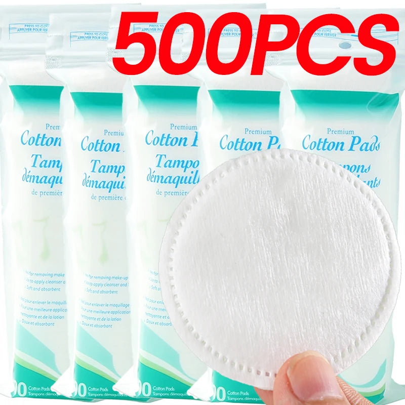 Soft Double-Sided Cotton Makeup Remover Pads