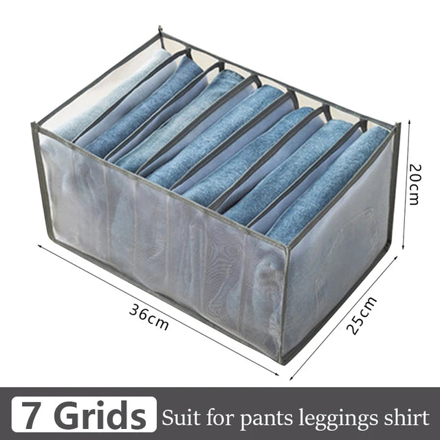 Jeans Storage Organizer Box for Closet