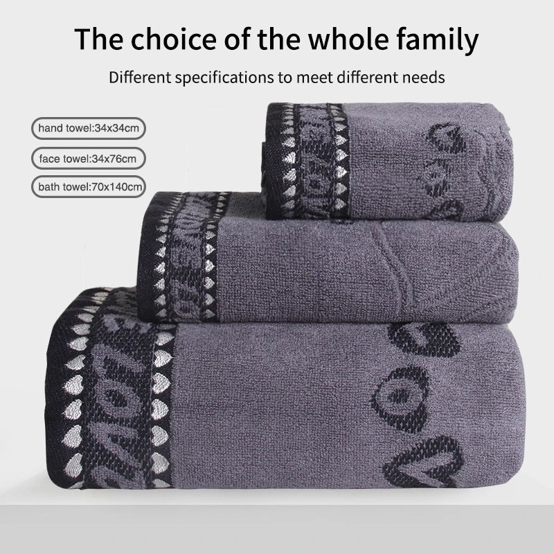 Luxury Bamboo Fiber Towel Set