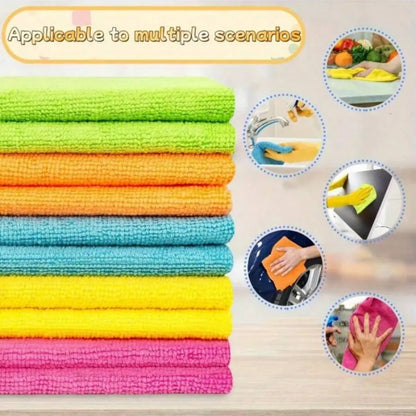 Microfiber Cleaning Cloth Set – Soft & Absorbent
